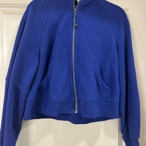 Lululemon Royal Blue Zip-Up Scuba